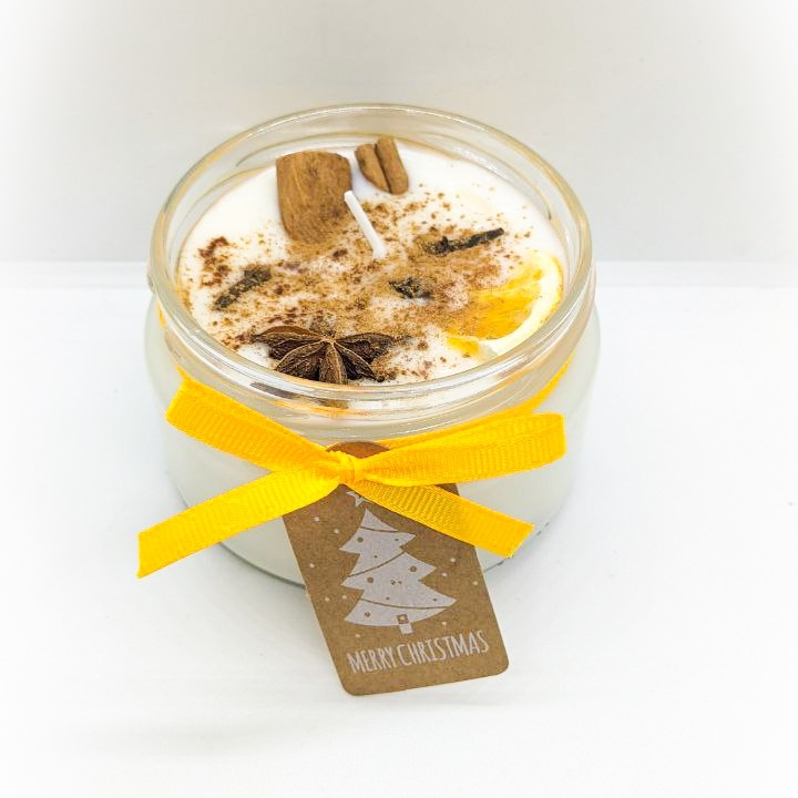 Soy wax candle with Vanilla aroma - 250 ml