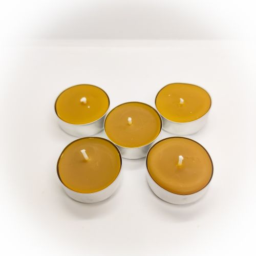 Beewax candles - 5 pcs