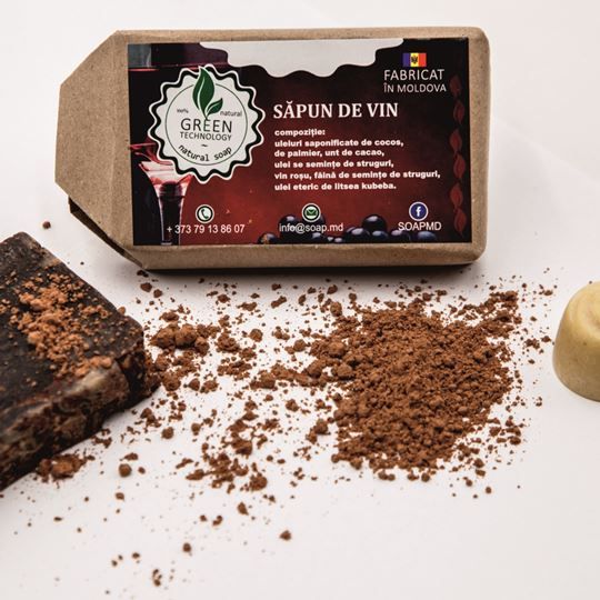 Natural Wine soap - 120 gr